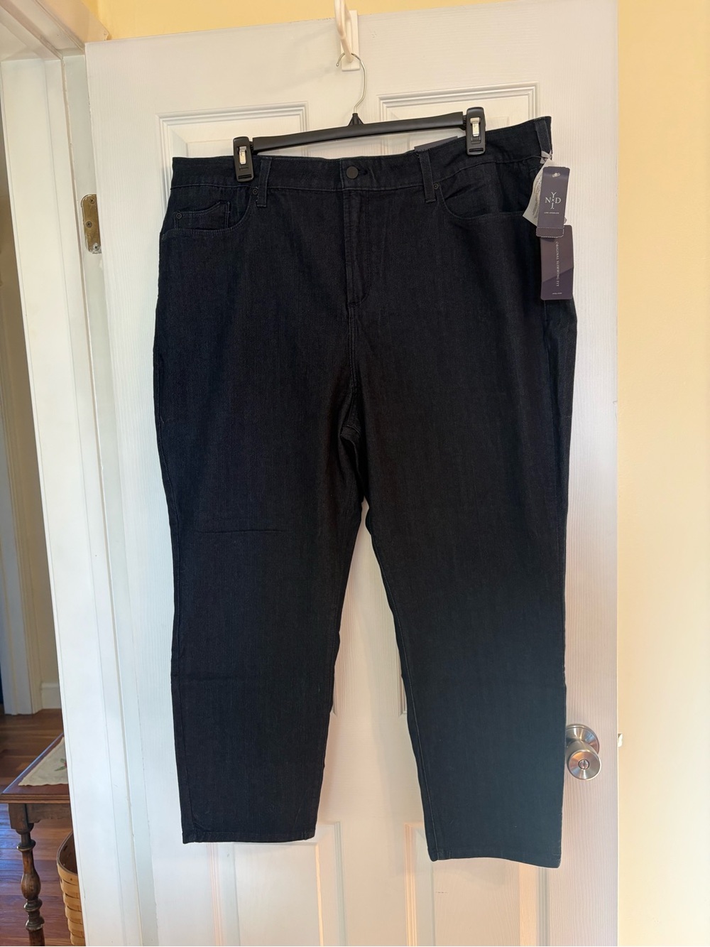 NYDJ Dark Blue Slim Straight Jeans